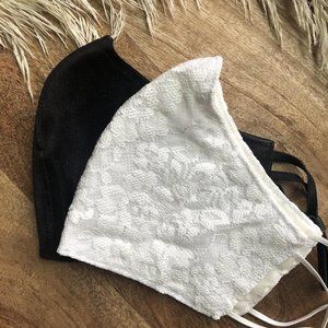 Bride & Groom face masks (pack of 2)